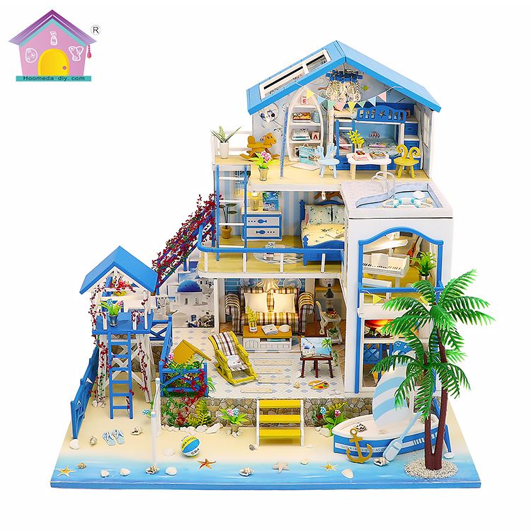 Le niveau de difficulté de Hongda DIY Dollhouse