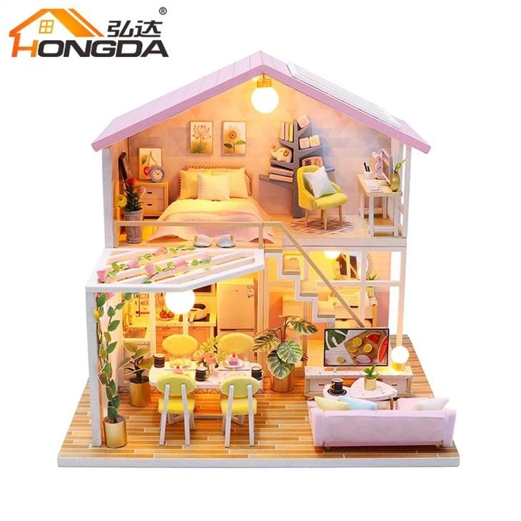 Doll Wooden House