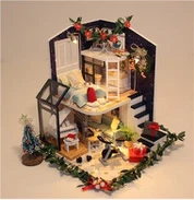 Maison de poupée jouets miniatures