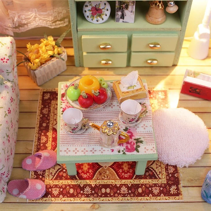 Hongda CPC Certificate DIY Miniature House For Adult