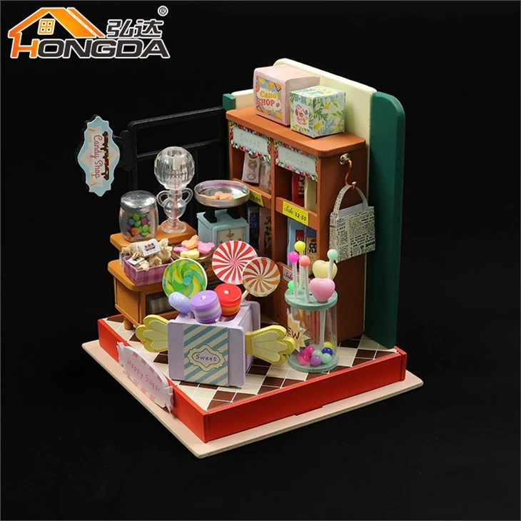 Hongda S2305 Happy Sugar High-quality DIY House Withe Light And Dust Cover