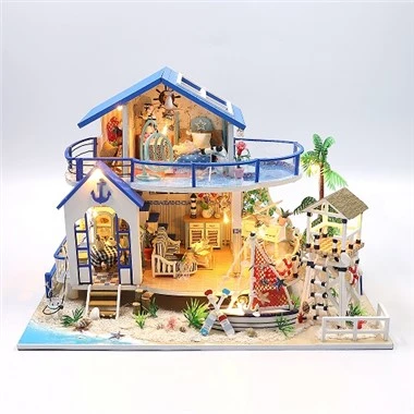 Produits faits à la main Meubles de maison de poupée Villa