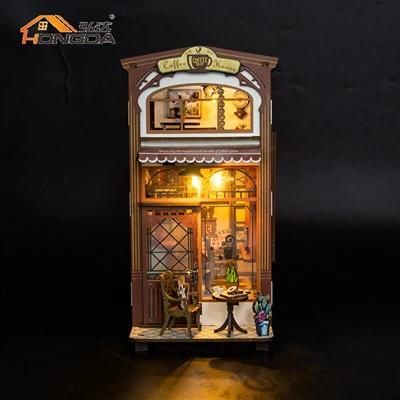Artisanat de coin livre au café